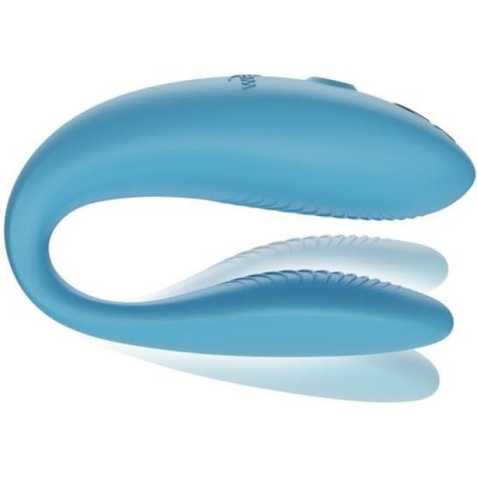 Вибратор для пар WE-VIBE SYNC GO бирюзовый SNSY5SG8